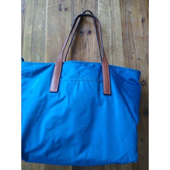 TUMI Voyager Designer Y2K Large Tote Soho Travel Boho Zip EUC 17" x 11 x 6" - Picture 6 of 13